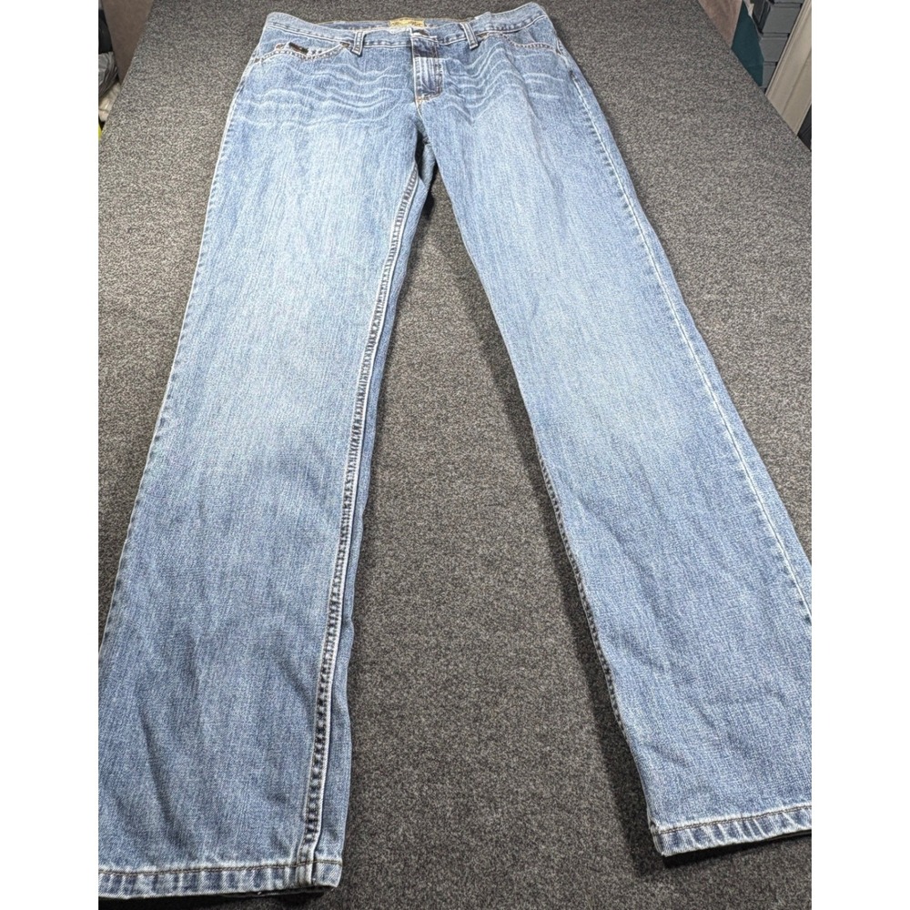 Wrangler 20X Jeans Mens 36x36 Blue No. 42 Vintage Relaxed Straight Leg Cowboy
